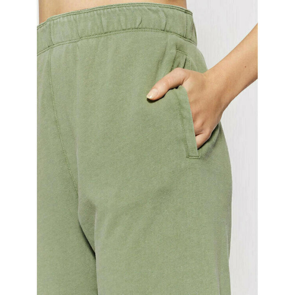 New DKNY Womens Cotton Jogger Pants, Color: Olive, Size: Large - Picture 5 of 7